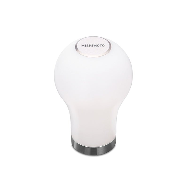 Mishimoto Teardrop Shift Knob - White - BLOX Racing