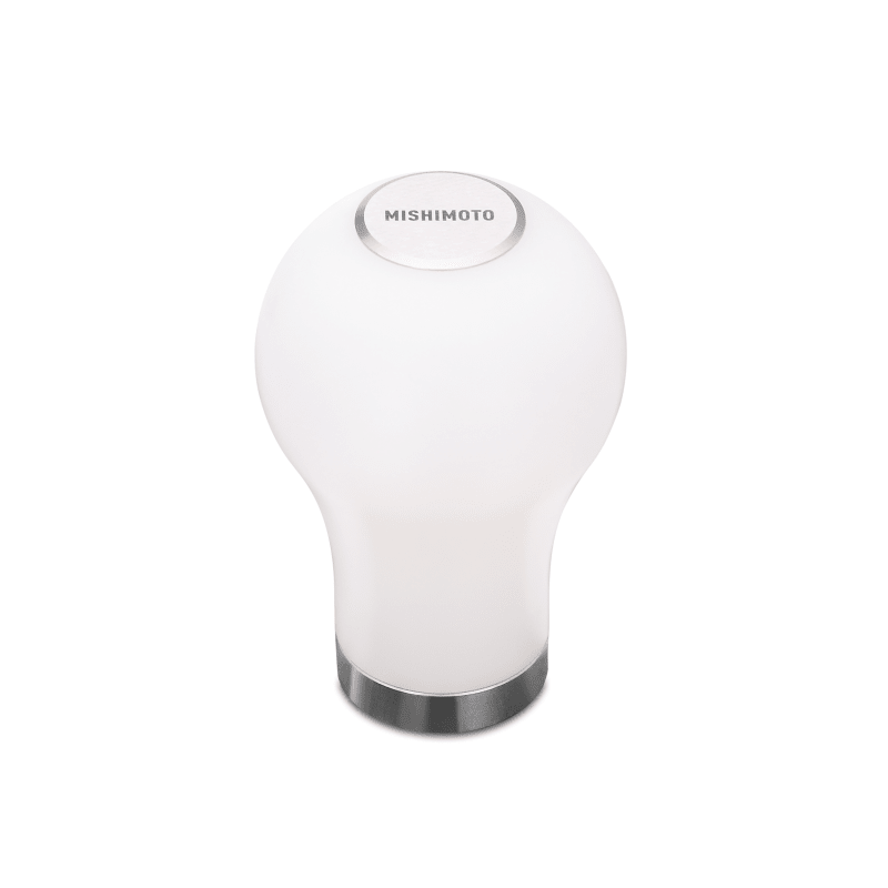Mishimoto Teardrop Shift Knob - White - BLOX Racing