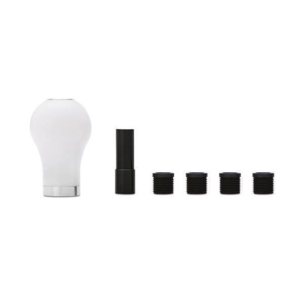 Mishimoto Teardrop Shift Knob - White - BLOX Racing