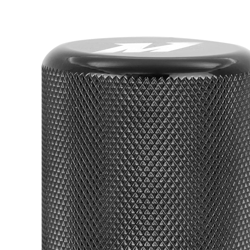 Mishimoto Weighted Shift Knob XL Black (Knurled) - BLOX Racing