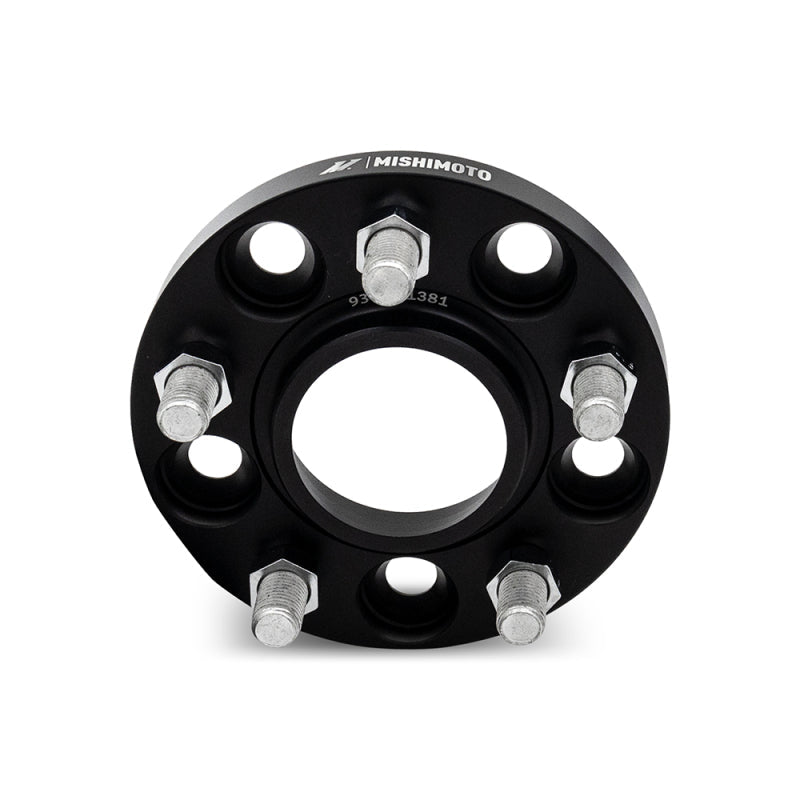 Mishimoto Wheel Spacers - 5x100 - 56.1 - 20 - M12 - Black - BLOX Racing