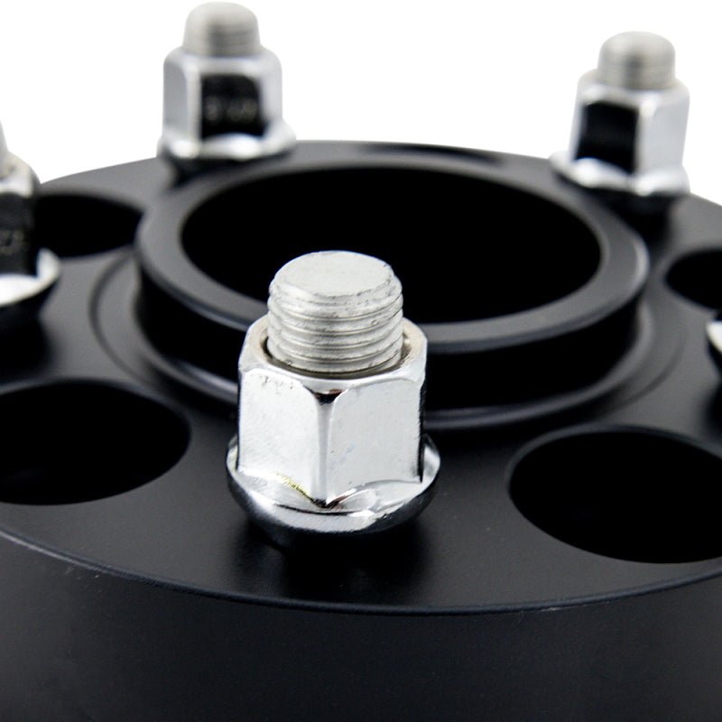Mishimoto Wheel Spacers - 5x100 - 56.1 - 25 - M12 - Black - BLOX Racing