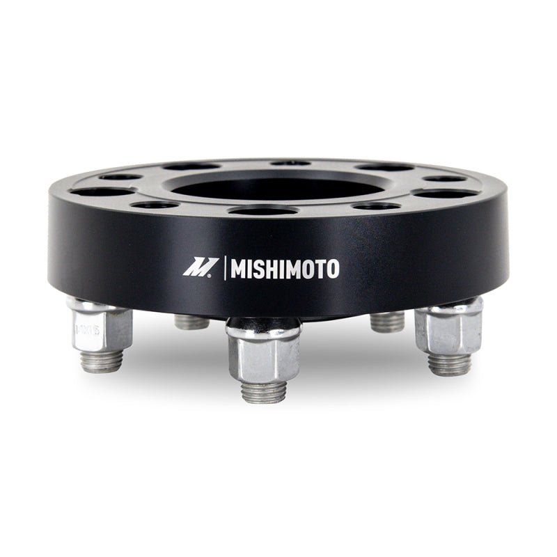 Mishimoto Wheel Spacers - 5x100 - 56.1 - 25 - M12 - Black - BLOX Racing