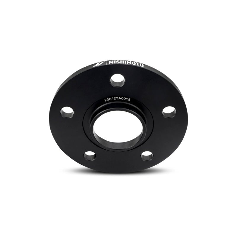 Mishimoto Wheel Spacers - 5x120 - 64.1 CB - M14 x1.5 - 15mm - BK - BLOX Racing