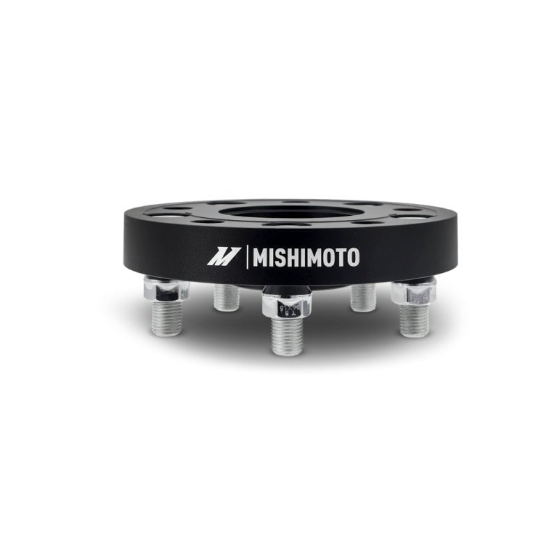 Mishimoto Wheel Spacers - 5x120 - 64.1 CB - M14 x1.5 - 25mm - BK - BLOX Racing