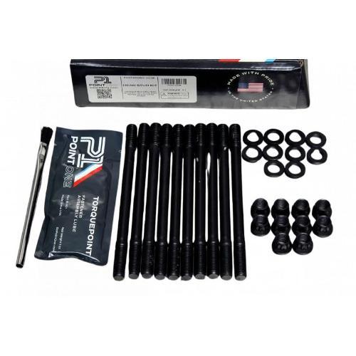 Point One VTEC Head Stud Kit 12pt Black Oxide - K - Series - BLOX Racing