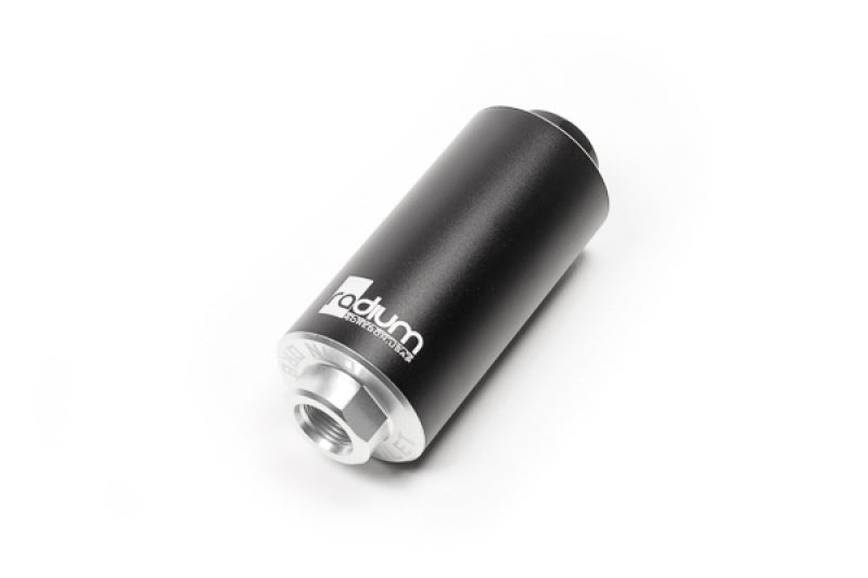 Radium Engineering 10 Micron Stainless Check Valve Fuel Filter - BLOX Racing