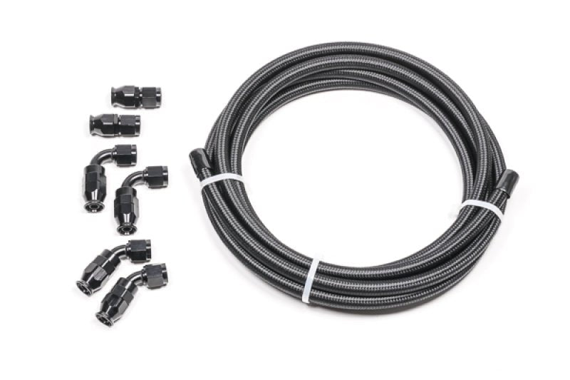 Radium Engineering 8AN Universal PTFE Hose Kit - Black Carbon - BLOX Racing