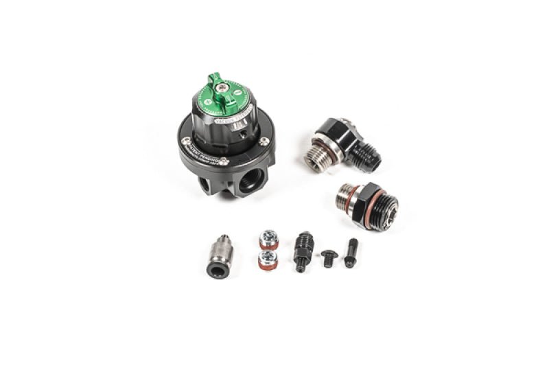Radium Engineering Direct Mount Regulator (DMR), 8AN ORB - Green - BLOX Racing