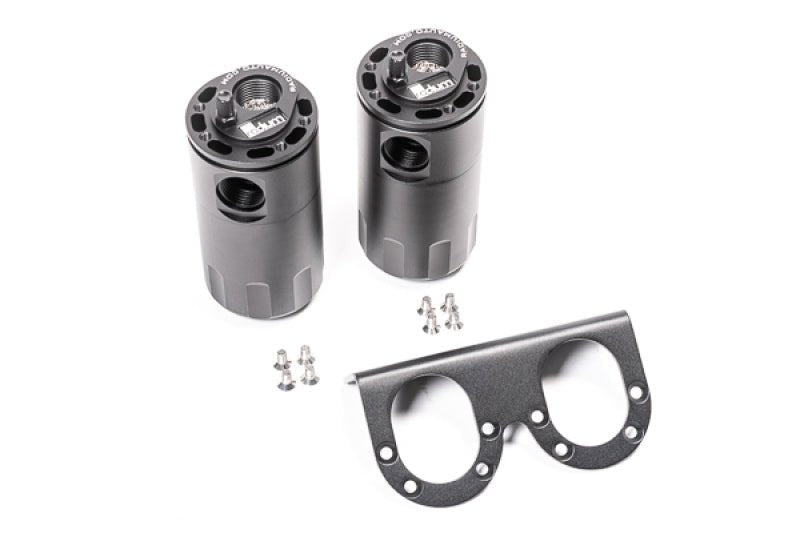 Radium Engineering Dual Universal Catch Can Kit - Fluid Lock - BLOX Racing