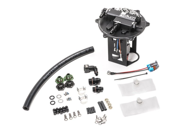 Radium Engineering EVO 7/8/9 Fuel Pump Hanger For Walbro F90000267/274/285 - Pumps Not Included - BLOX Racing