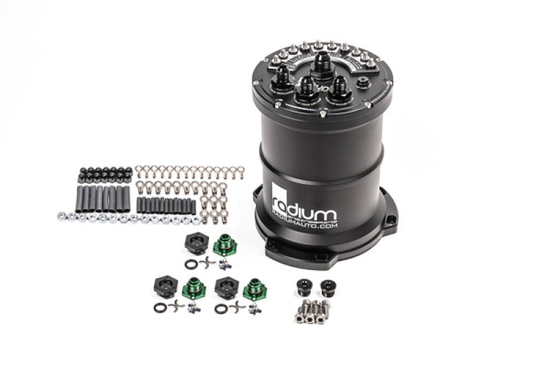 Radium Multi - Pump Fuel Surge Tank Fits Bosch BR540 / Deatschwerks DW400 (Pumps Not Included) - BLOX Racing