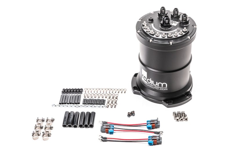 Radium Multi - Pump Fuel Surge Tank Fits Walbro F90000267/274/285 (Pumps Not Included) - BLOX Racing
