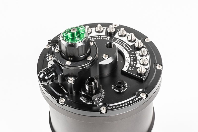 Radium Multi - Pump Fuel Surge Tank (Regulated) Fits Walbro F90000267/274/285 - BLOX Racing
