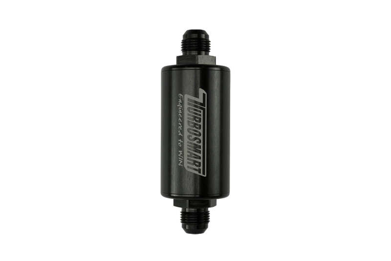 Turbosmart 10um 10AN Inline Fuel Filter - Black - BLOX Racing