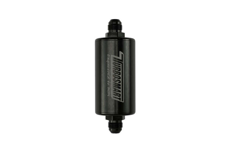 Turbosmart 10um 8AN Inline Fuel Filter - Black - BLOX Racing
