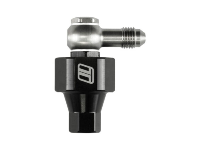 Turbosmart 44um 4AN Banjo Inlet 4AN Female Outlet Turbo Mounted Small Oil Filter - BLOX Racing