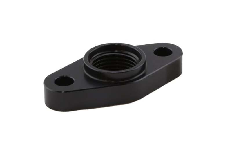 Turbosmart Billet Turbo Drain Adapter w/ Silicon O - Ring 52mm Mounting Holes - T3/T4 Style Fit - BLOX Racing