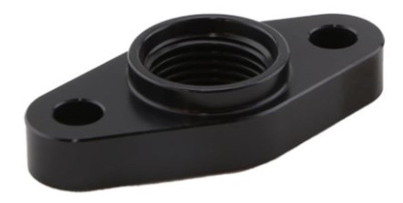 Turbosmart Billet Turbo Drain Adapter w/ Silicon O - Ring 52mm Mounting Holes - T3/T4 Style Fit - BLOX Racing