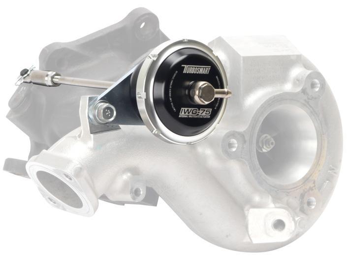 Turbosmart IWG75 Mitsubishi EVO 10 24 PSI Black Internal Wastegate Actuator - BLOX Racing