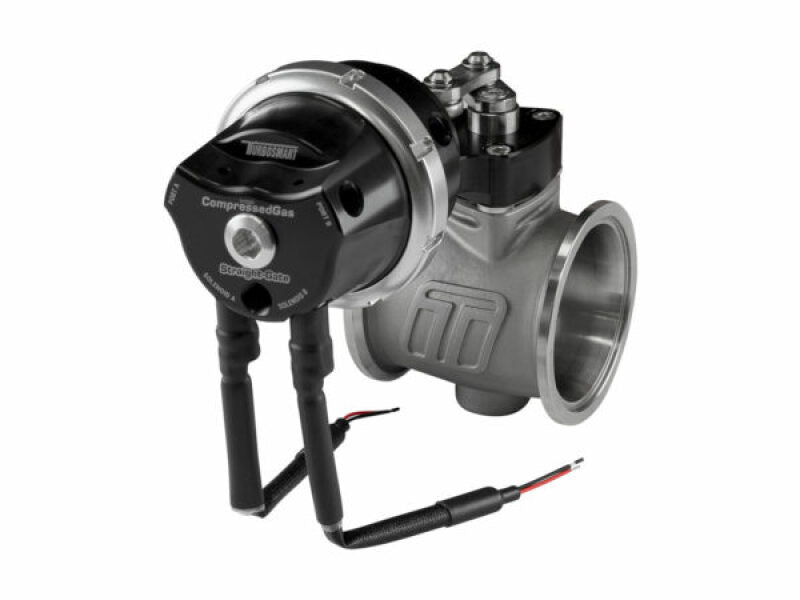 Turbosmart PSG50CG 7PSI Compressed Gas Solenoid Pneumatic StraightGate50 - Black - BLOX Racing