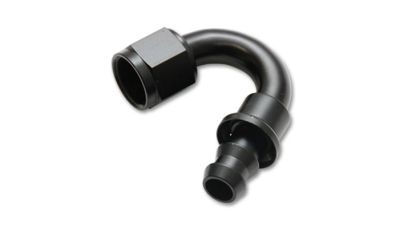 Vibrant - 10AN Push - On 150 Degree Hose End Fitting - BLOX Racing