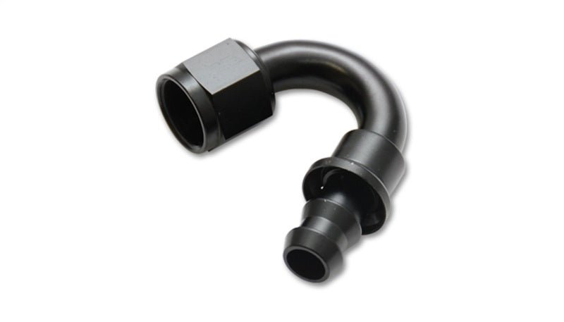 Vibrant - 10AN Push - On 150 Degree Hose End Fitting - BLOX Racing