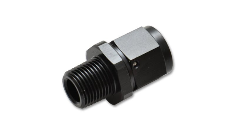 Vibrant - 12AN to 1/2in NPT Female Swivel Straight Adapter Fitting - BLOX Racing