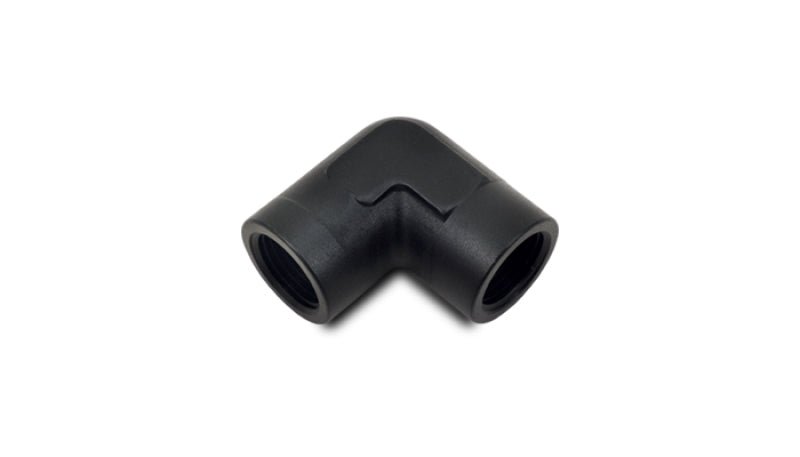 Vibrant 1/2in NPT 90 Degree Female Pipe Coupler Fitting - BLOX Racing