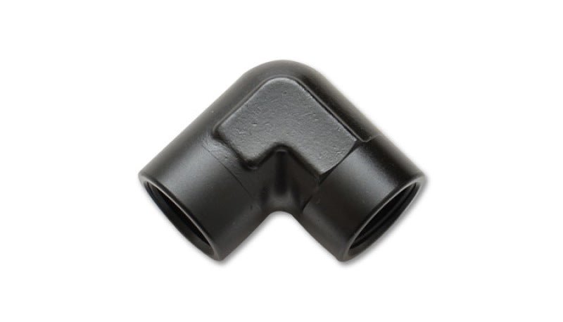 Vibrant 1/2in NPT 90 Degree Female Pipe Coupler Fitting - BLOX Racing