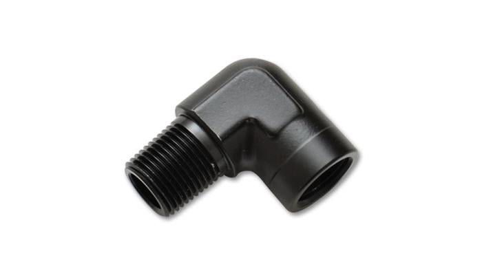 Vibrant 1/2in NPT Female to Male 90 Degree Pipe Adapter Fitting - BLOX Racing