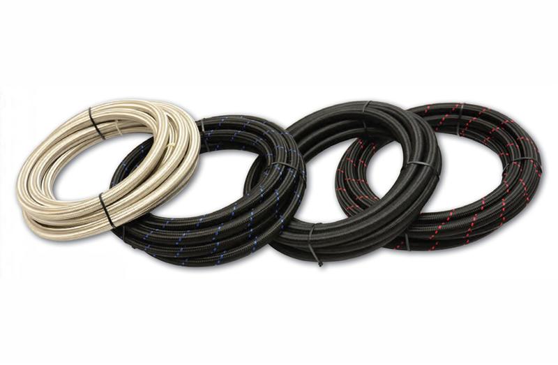 Vibrant -16 AN SS Braided Flex Hose (20 foot roll) - BLOX Racing