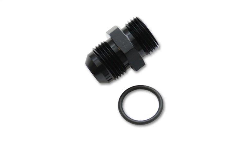 Vibrant - 16AN Flare to AN Straight Cut Thread (1 - 1/6 - 12) w/ O - Ring Adapter Fitting - BLOX Racing