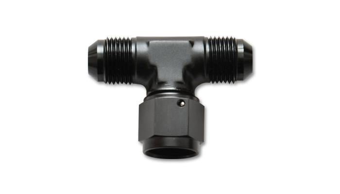 Vibrant - 16AN Tee Fitting with Female - 16AN Swivel On Side - BLOX Racing