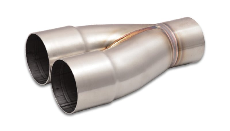 Vibrant 2 - 1 SS Merge Collectors (2 - 1/2in Inlet Slipover ID 2 - 1/2in Outlet OD) - Sold Individually - BLOX Racing