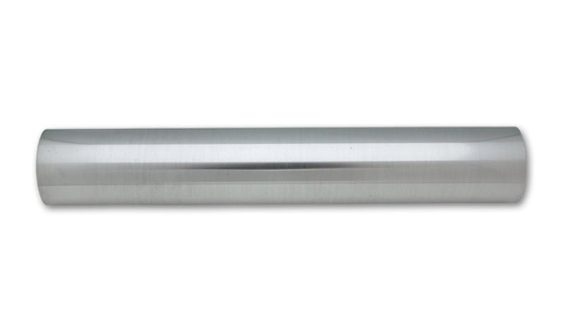 Vibrant 2.25in O.D. Universal Aluminum Tubing (18in long Straight Pipe) - Polished - BLOX Racing