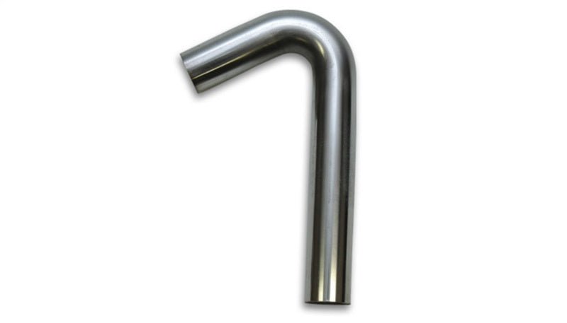 Vibrant 2.375in O.D. T304 SS 120 deg Mandrel Bend 4in x 12in leg lengths (3.5in Centerline Radius) - BLOX Racing