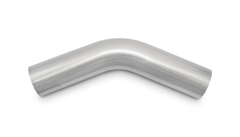 Vibrant 2.375in OD T304 SS 45 Deg Mandrel Bend 6in Leg Length - BLOX Racing
