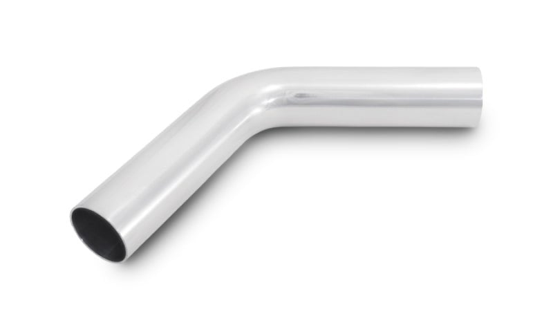 Vibrant 2.5in O.D. Universal Aluminum Tubing (60 degree Bend) - Polished - BLOX Racing