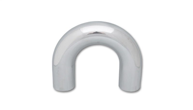 Vibrant 2.75in O.D. Universal Aluminum Tubing (180 degree Bend) - Polished - BLOX Racing
