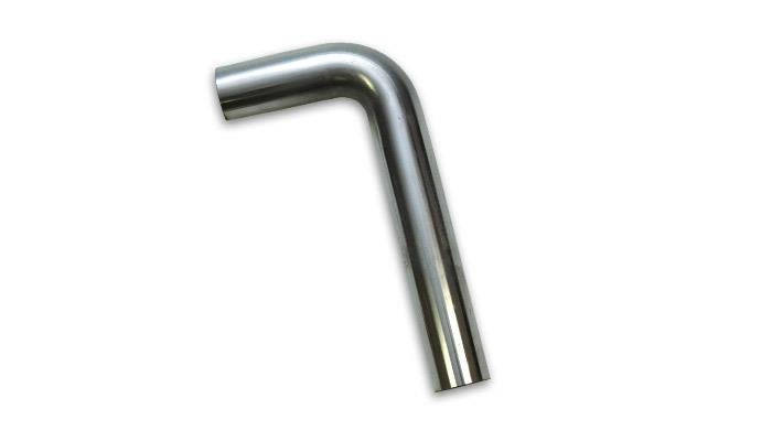 Vibrant 2in O.D. T304 SS 90 deg Mandrel Bend 4in x 12in leg lengths (2.5in Centerline Radius) - BLOX Racing