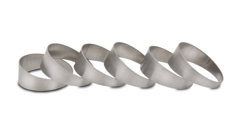 Vibrant 3.0in. O.D. Titanium Pie Cuts - Bag of 6 - BLOX Racing