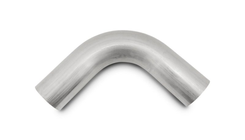 Vibrant 321 Stainless Steel 90 Degree Mandrel Bend 2.25in OD x 3.375in CLR - 16 Gauge Wall Thickness - BLOX Racing