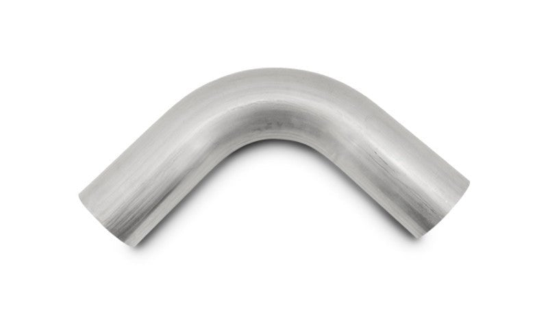 Vibrant 321 Stainless Steel 90 Degree Mandrel Bend 2.50in OD x 3.75in CLR - 18 Gauge Wall Thickness - BLOX Racing