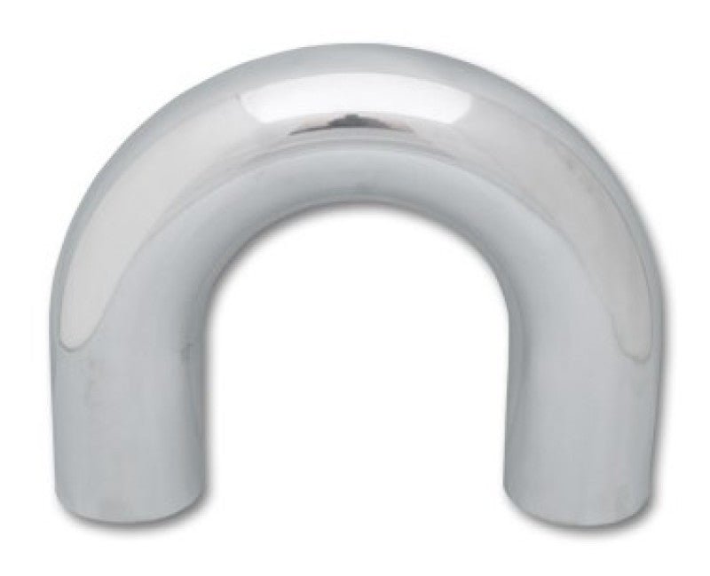 Vibrant 3.5in O.D. Universal Aluminum Tubing (180 degree Bend) - Polished - BLOX Racing