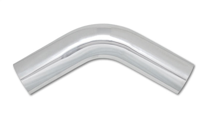 Vibrant 3in O.D. Universal Aluminum Tubing (60 degree Bend) - Polished - BLOX Racing