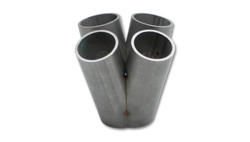 Vibrant 4 into 1 SS Turbo Manifold Merge Collector for T4 Divided Flange (48mm Pipe OD 4.5in tall) - BLOX Racing