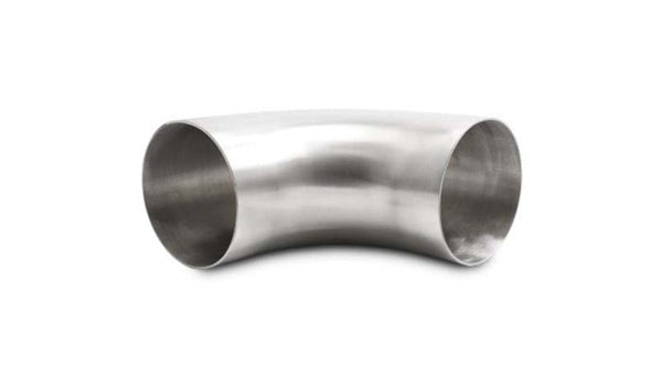 Vibrant 2.5in O.D. T304 SS 60 deg Mandrel Bend 6in x 6in leg lengths (3.5in Centerline Radius)