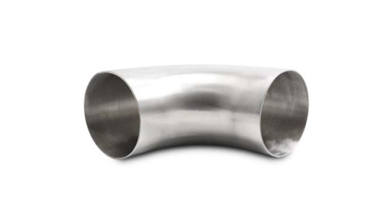 Vibrant 4.0in OD 5.91in Tangent Length T304 SS 90 Deg Mandrel Bend w/Extended Leg Length - BLOX Racing