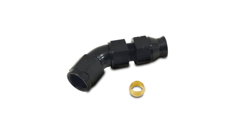 Vibrant 45 Degree 1/2in Tube to Female 8AN Adapter - BLOX Racing
